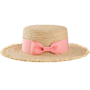 Chapeau Paille Femme Noeud Papillon